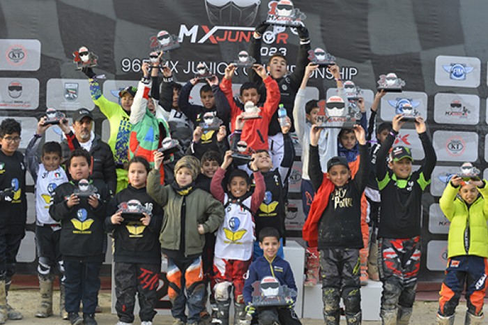 Congratulations to the winners of the second round of the MX Junior Championship