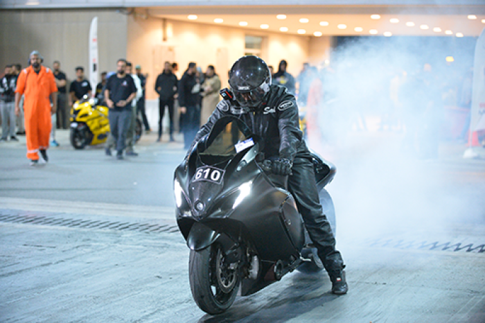 The start of the second round of drag race